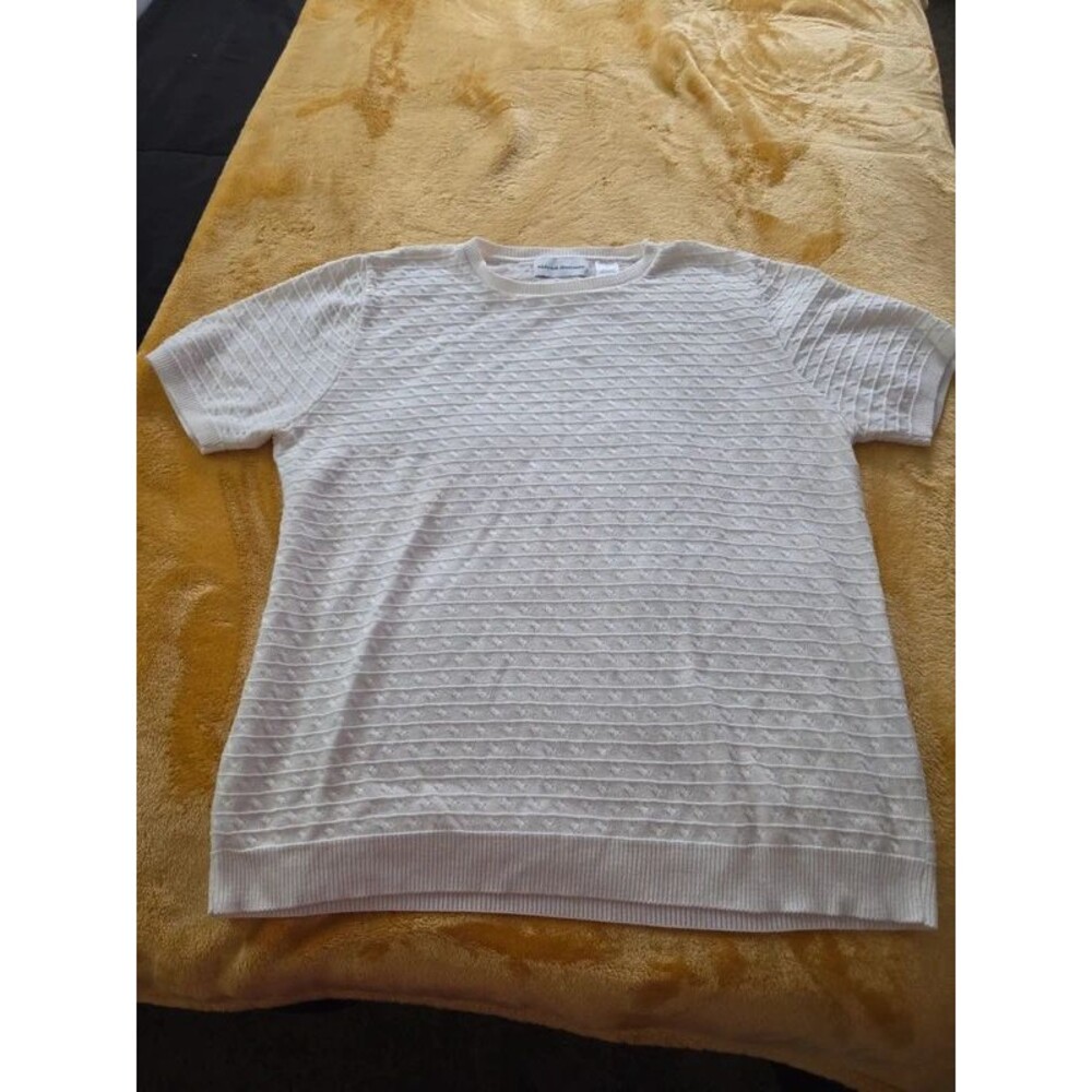 Alfred Dunner cream top women (S)
